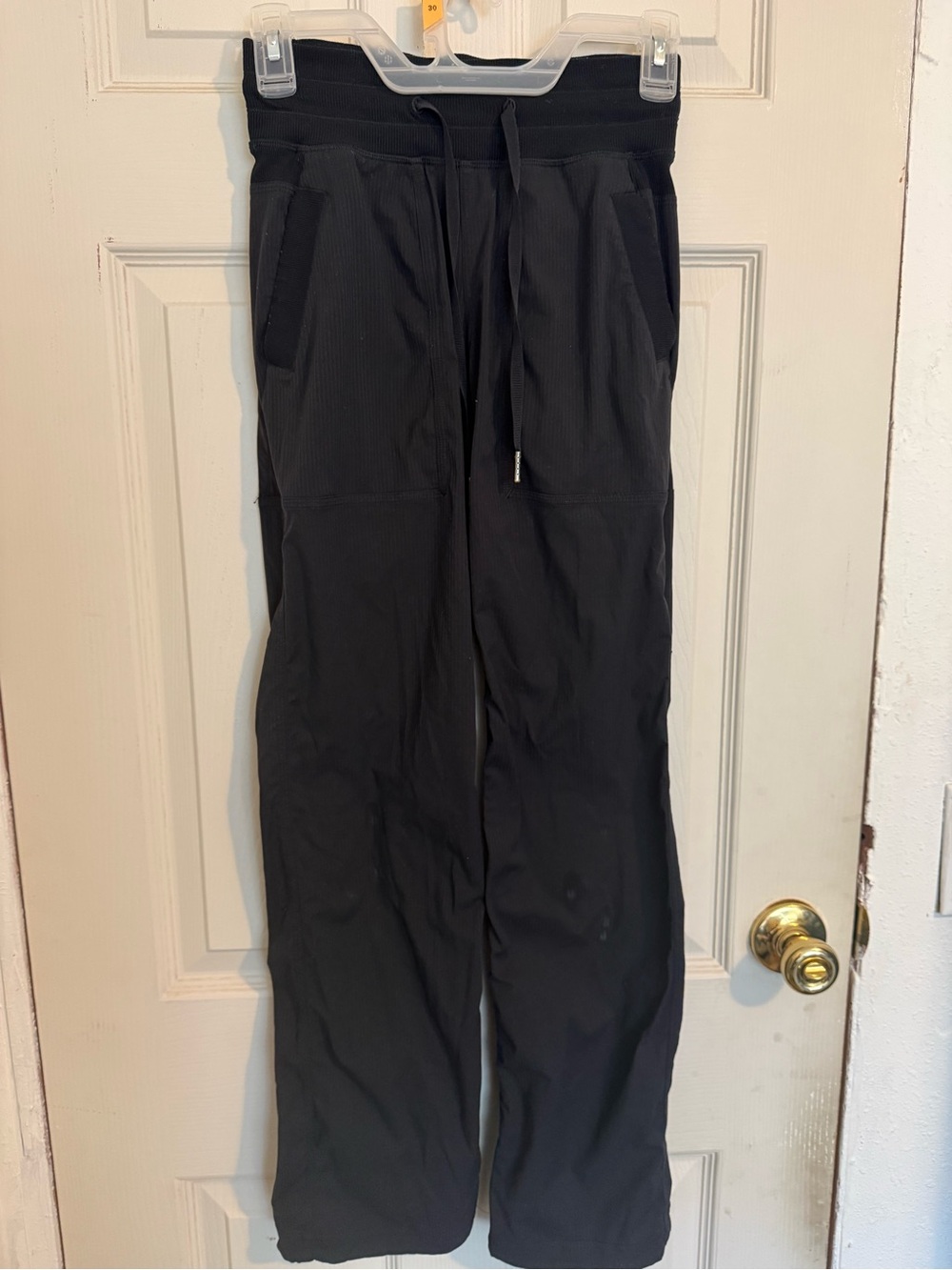 lululemon athletica Women's Black Drawstring Jogger Pants